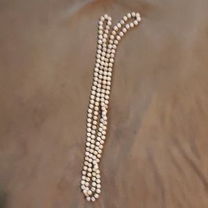 White Turquoise beaded necklace